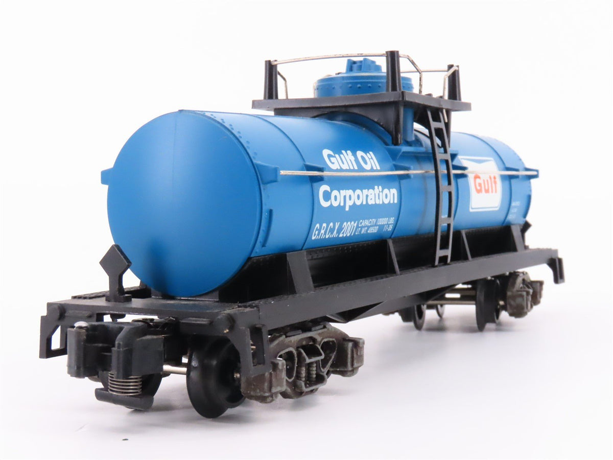 S Scale American Flyer 6-48224 NASG GRCX Gulf Oil Corporation Tank Car #2001