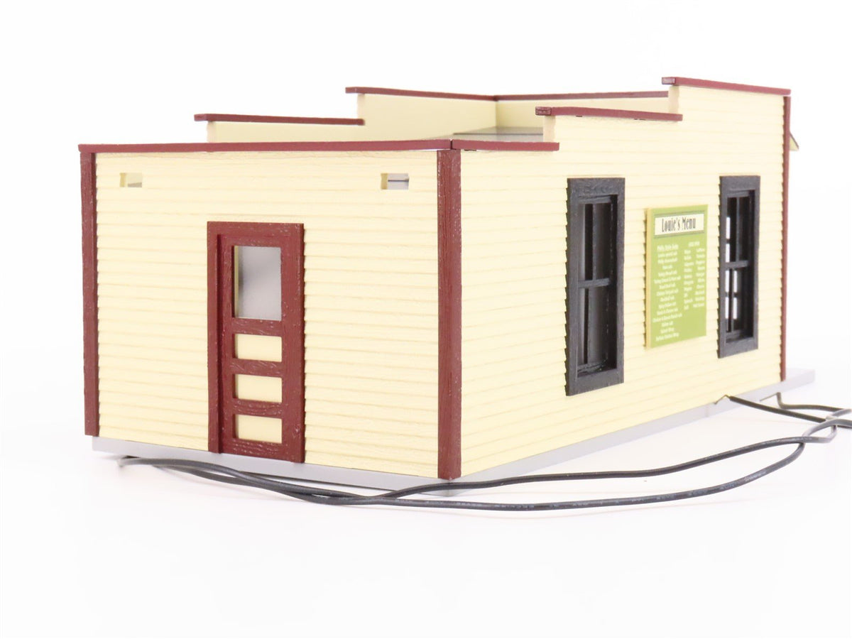 O Scale MTH RailKing 30-90297 &quot;Louie&#39;s Philly Style Subs&quot; Small Country Store