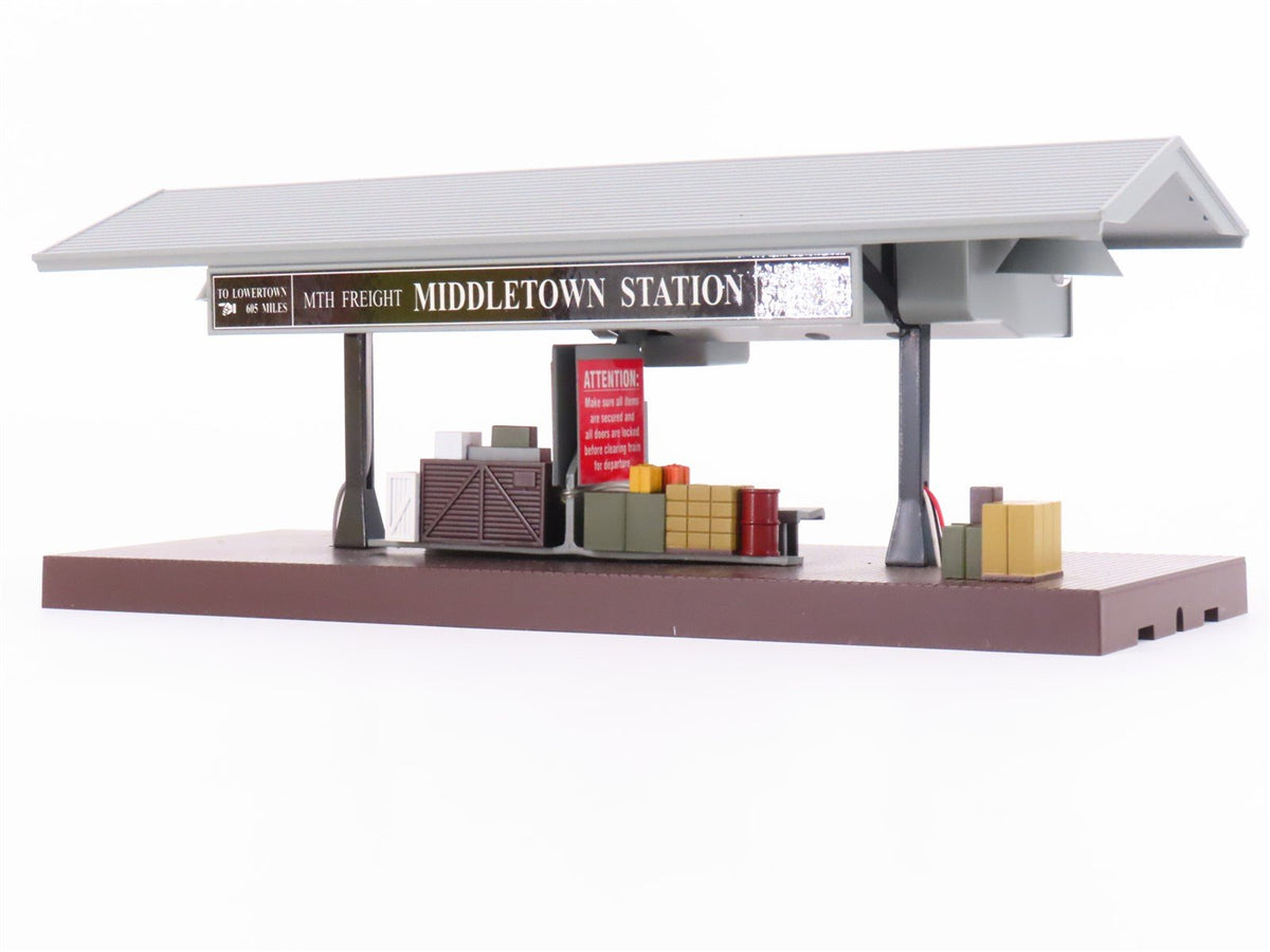 O Scale MTH RailKing 30-9111 Middletown Operating Freight Station Platform