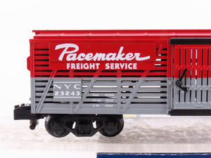 S Scale American Flyer 6-48386 NYC New York Central Pacemaker Stock Car #23243