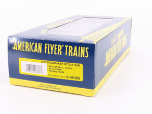 S Scale American Flyer 6-48386 NYC New York Central Pacemaker Stock Car #23243