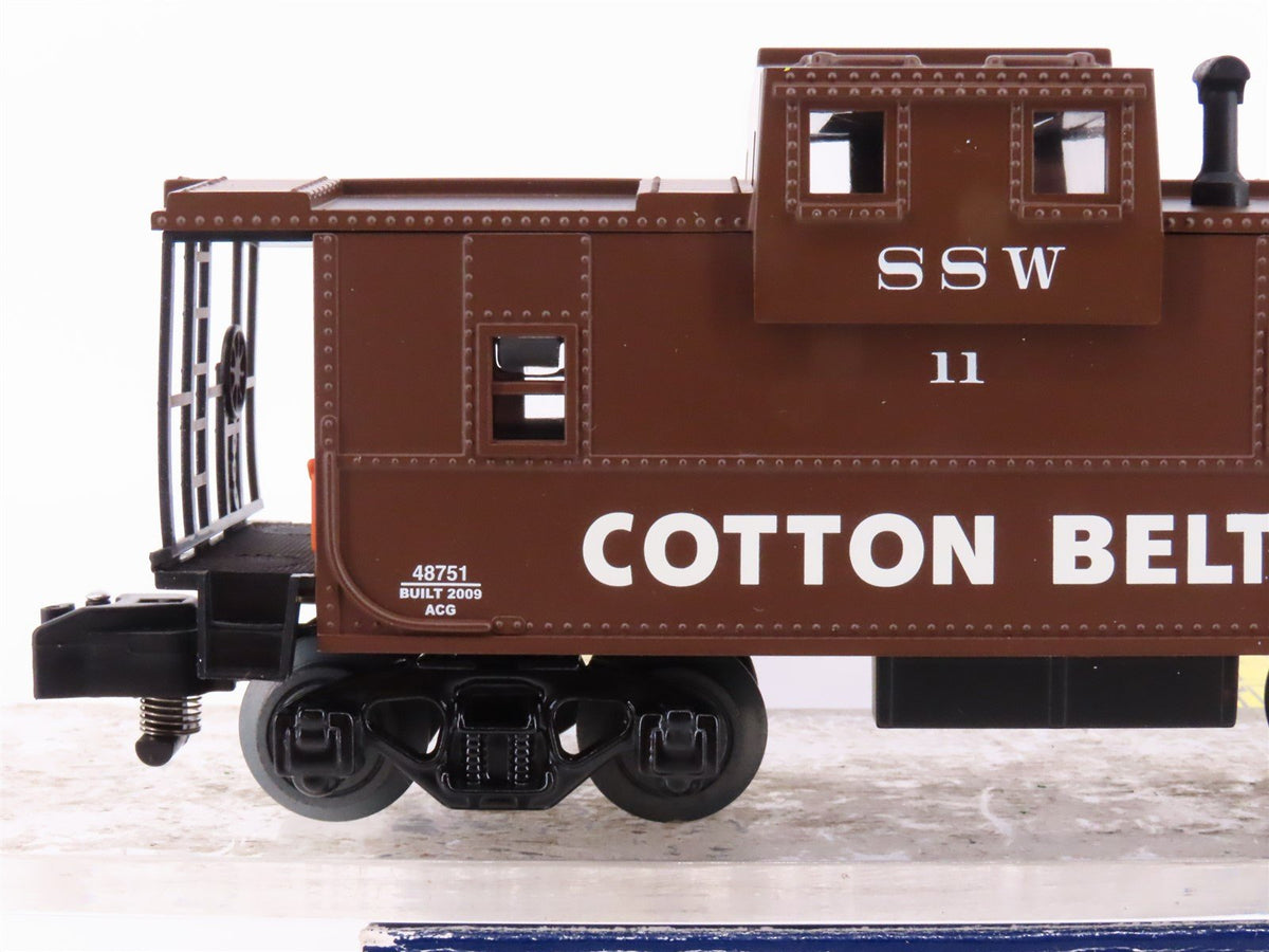 S Scale American Flyer 6-48751 SSW Cotton Belt Caboose #11 - Lighted