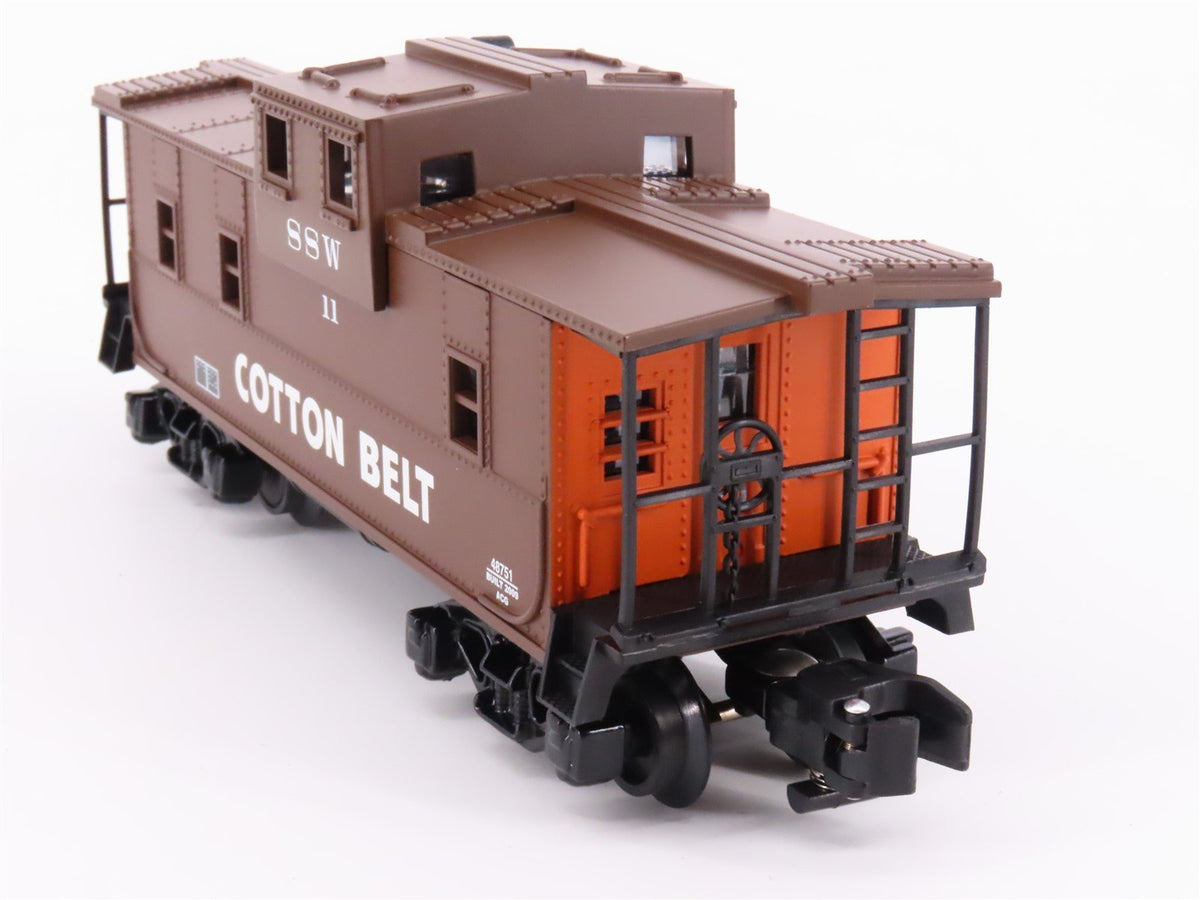 S Scale American Flyer 6-48751 SSW Cotton Belt Caboose #11 - Lighted