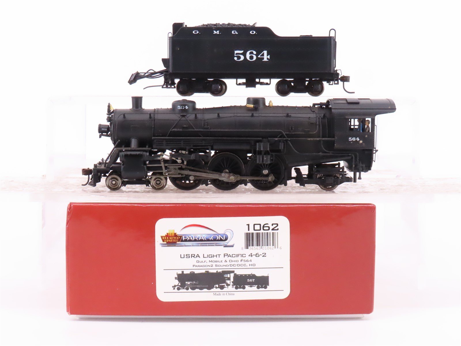 HO Scale Broadway Limited BLI 1062 GMO Railway 4-6-2 Steam Locomotive #564 wDCC