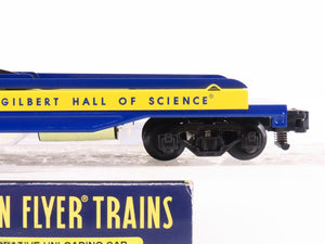 S Scale American Flyer 6-49049 Commemorative Unloading Flat Car w/ Vehicle Load