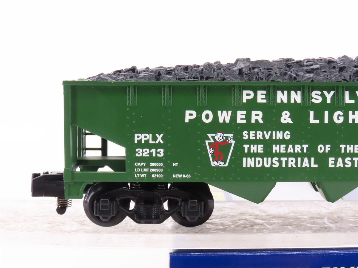 S Scale American Flyer 6-41005 NASG PPLX Pennsylvania P&amp;L 3-Bay Hopper #3213