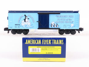 S Scale American Flyer 6-48838 Penguin Seafood Reefer #48838