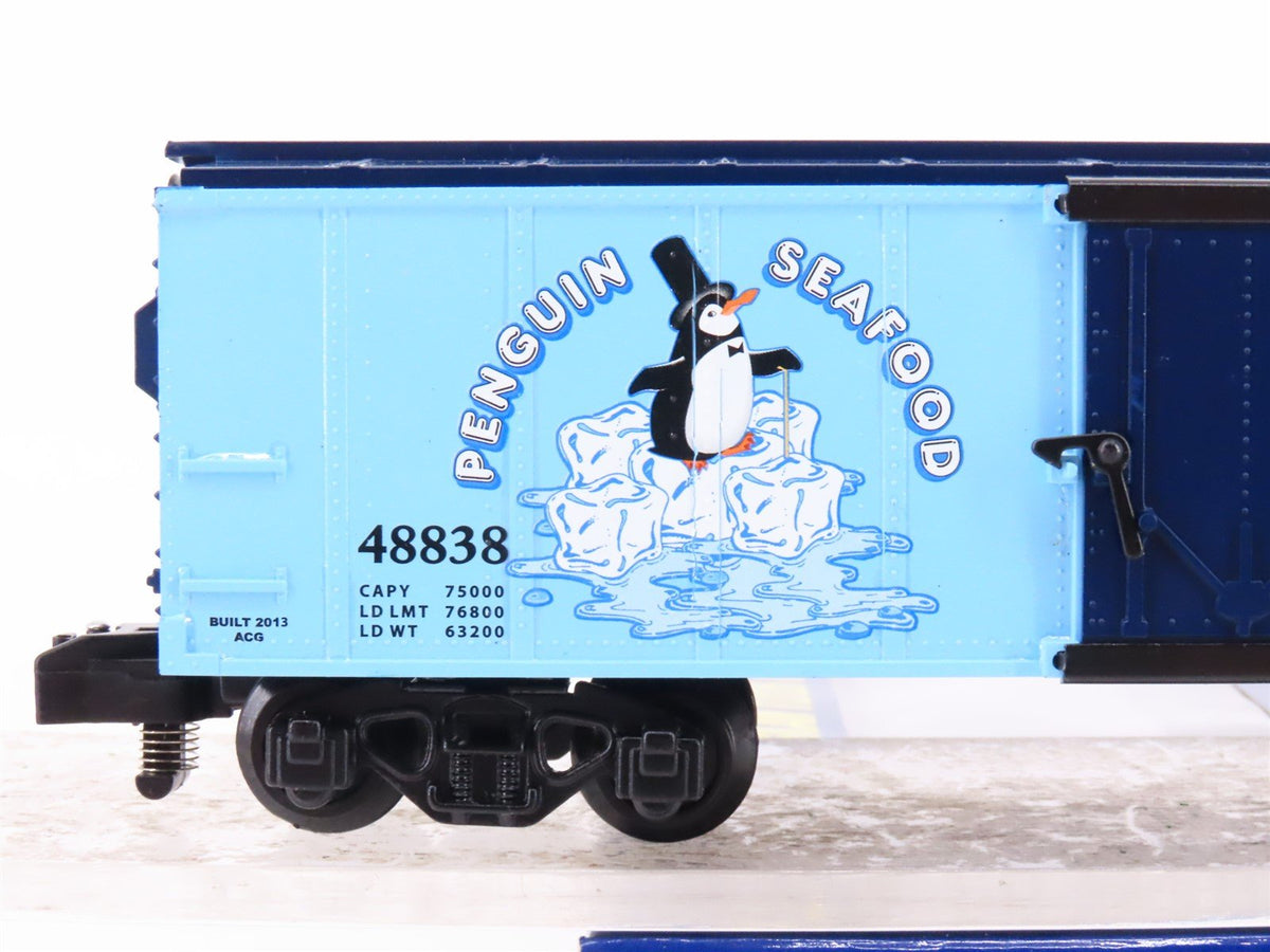 S Scale American Flyer 6-48838 Penguin Seafood Reefer #48838