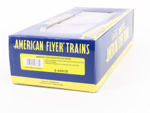 S Scale American Flyer 6-48838 Penguin Seafood Reefer #48838