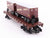 S Scale American Flyer 6-48548 PRR Pennsylvania Flat Car #480078 w/ Trailers