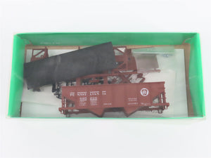 Lot of 16 HO Scale Bowser Kit #56201 PRR Pennsylvania GLa 2-Bay Hoppers w/Load