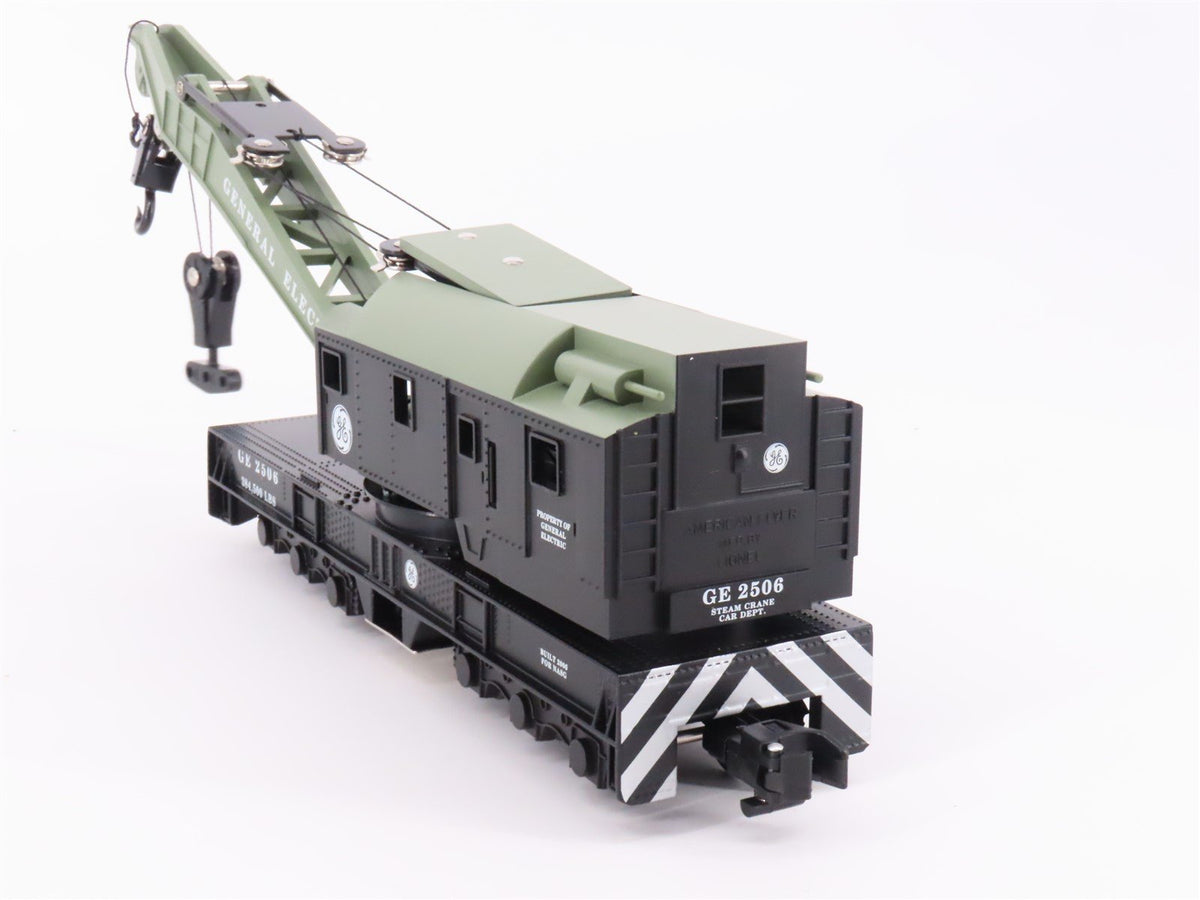 S Scale American Flyer 6-48250 NASG GE General Electric Brownhoist Crane #2506