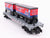 S Scale American Flyer 6-49818 CIL Monon Railroad Flat Car #24550 w/ Trailers