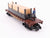 S Scale American Flyer 6-49015 West Side Lumber Operating Lumber Car #49015