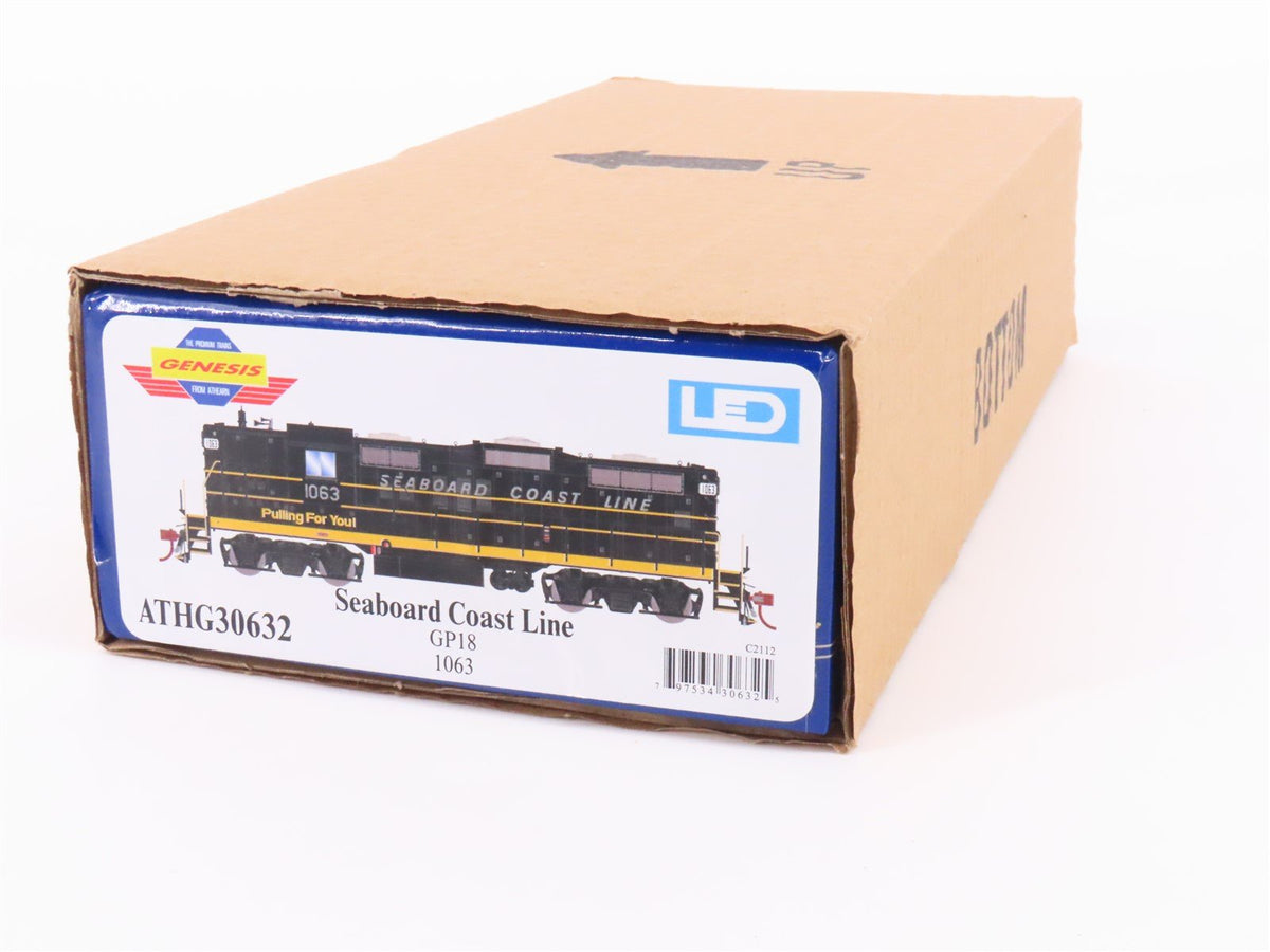 HO Scale Athearn Genesis ATHG30632 SCL Railway GP18 Diesel Locomotive #1063