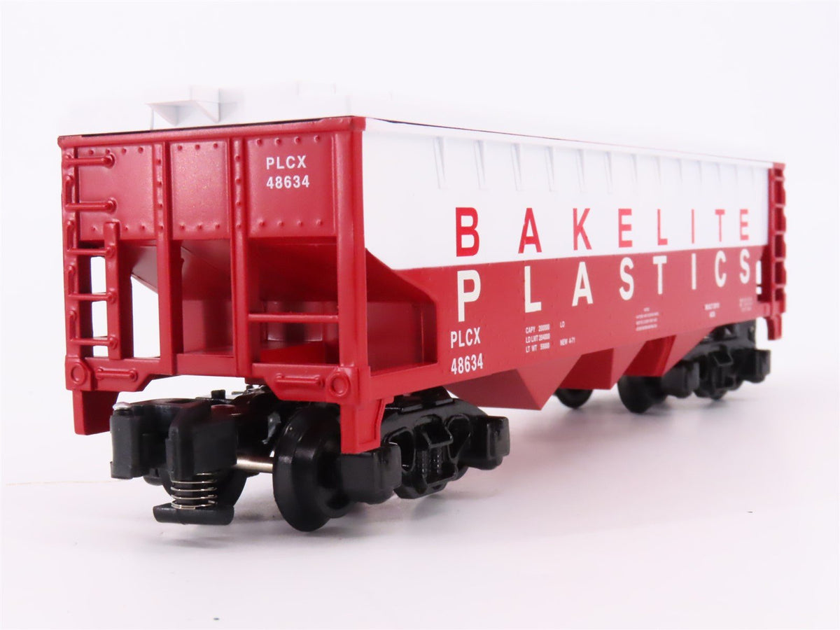 S Scale American Flyer 6-49625 PLCX Bakelite 3-Bay Hopper &amp; Tank Car Set 2-Pack