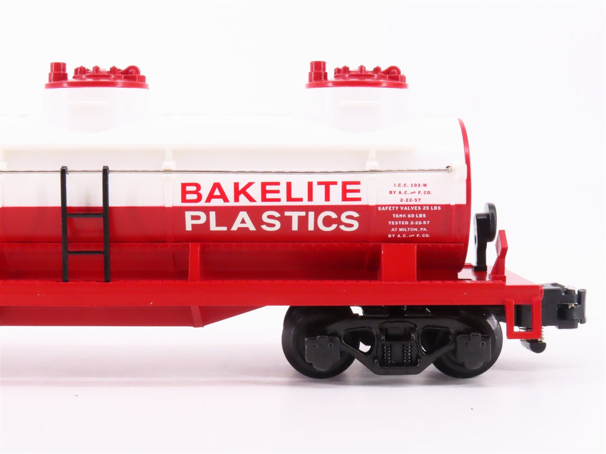 S Scale American Flyer 6-49625 PLCX Bakelite 3-Bay Hopper &amp; Tank Car Set 2-Pack