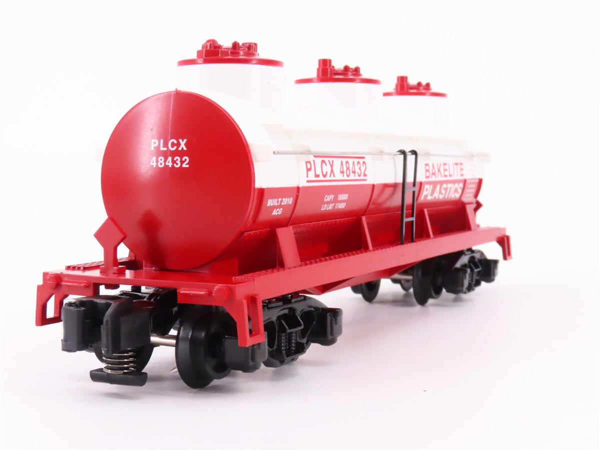 S Scale American Flyer 6-49625 PLCX Bakelite 3-Bay Hopper &amp; Tank Car Set 2-Pack