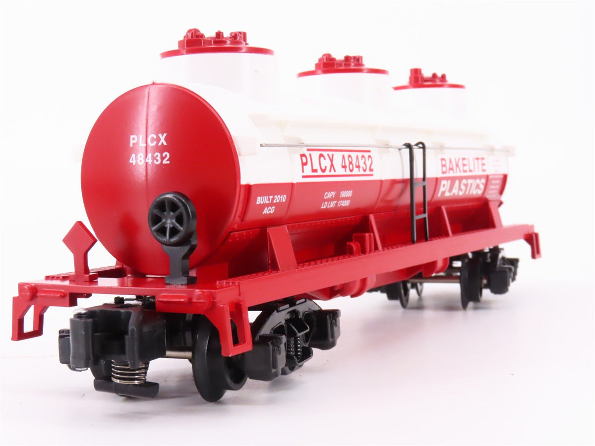 S Scale American Flyer 6-49625 PLCX Bakelite 3-Bay Hopper &amp; Tank Car Set 2-Pack