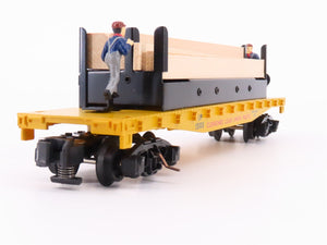 S Scale American Flyer 6-49011 UP Union Pacific Operating Lumber Car #15100