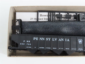 Lot of 12 HO Bowser Kit #54053 PRR Pennsylvania Modern H-21 4-Bay Hoppers w/Load