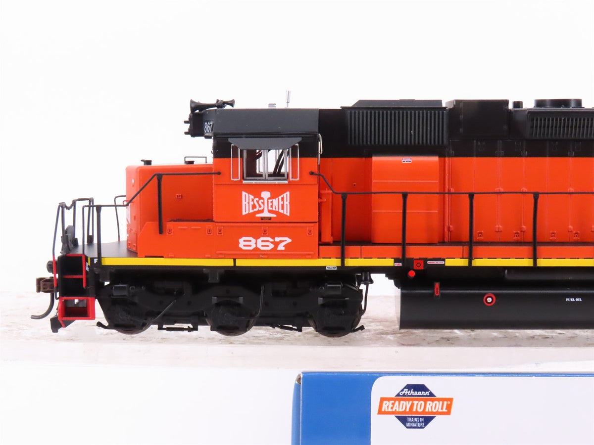 HO Scale Athearn ATH88639 BLE Bessemer &amp; Lake Erie SD38AC Diesel Loco #867