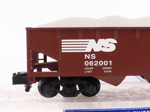 S Scale American Flyer 6-48221 TCA NS Norfolk Southern 2-Bay Hopper #062001