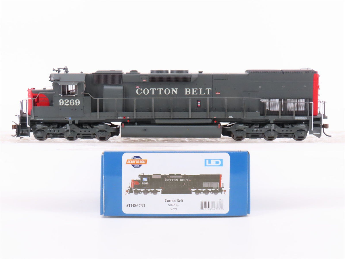 HO Scale Athearn ATH86733 SSW Cotton Belt SD45T-2 Diesel Locomotive #9269