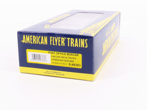 S Scale American Flyer 6-48383 US Mail RPO Railway Post Office Box Car #8383