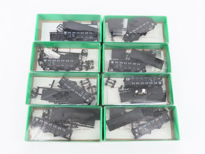 Lot of 8 HO Scale Bowser Kit #56203 PRR Pennsylvania GLa 2-Bay Hoppers w/Load