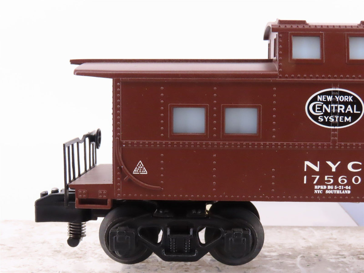 S Scale American Flyer 6-48725 NYC New York Central Caboose #174560 - Lighted