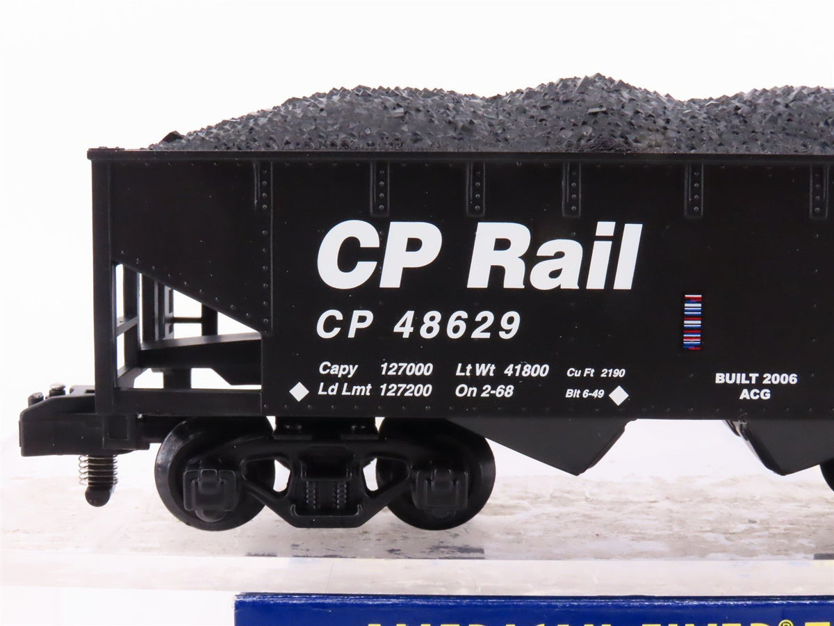 S Scale American Flyer 6-48629 CP Rail Canadian Pacific 2-Bay Hopper #48629