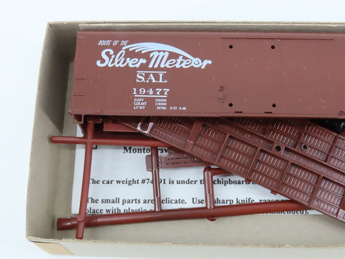 Lot of 9 HO Bowser PRR, SAL, Silver Meteor &amp; SHPX Colgate-Palmolive Freight Cars