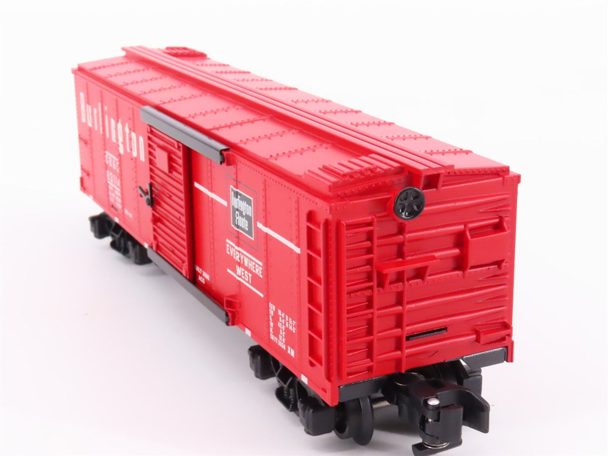 S Scale American Flyer 6-48362 CB&amp;Q Burlington Route Single Door Box Car #63114