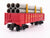 S Scale American Flyer 6-48541 D&H Delaware & Hudson Gondola #13903 w/ Pipe Load