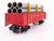 S Scale American Flyer 6-48541 D&H Delaware & Hudson Gondola #13903 w/ Pipe Load