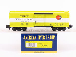 S Scale American Flyer 6-48391 TRB Timken Roller Freight Box Car #1149800