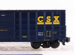 S Scale American Flyer 6-47967 CSXT Waffle Side Single Door Box Car #136156