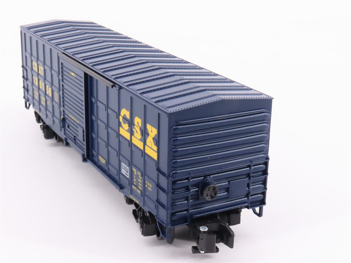 S Scale American Flyer 6-47967 CSXT Waffle Side Single Door Box Car #136156