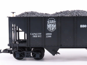 G Scale LGB 4076 East Broad Top 2 Bay Hopper Car #880 w/Coal Load