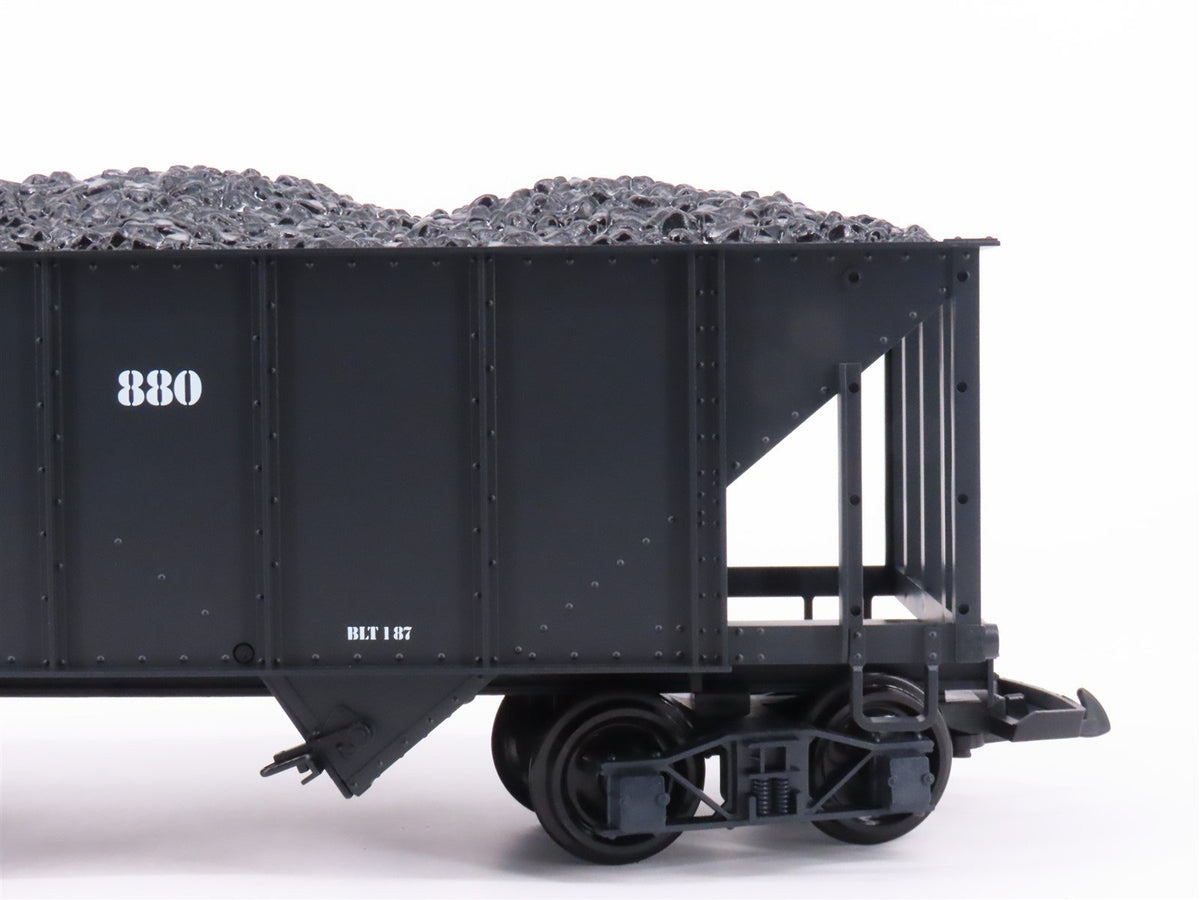 G Scale LGB 4076 East Broad Top 2 Bay Hopper Car #880 w/Coal Load