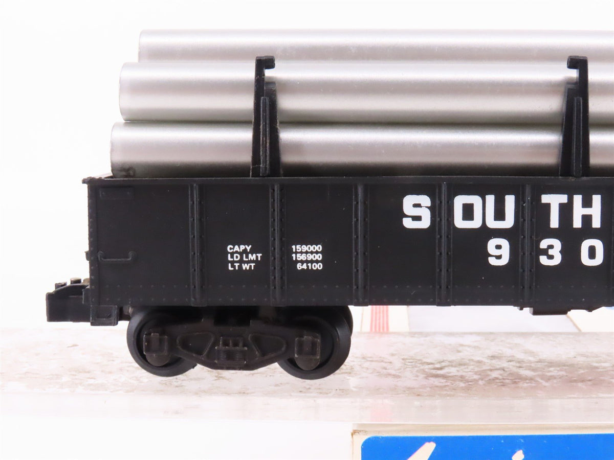 S Scale American Flyer 4-9303 SOU Southern Gondola #9303 w/ Cannisters