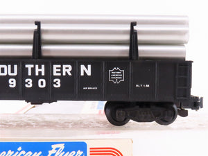 S Scale American Flyer 4-9303 SOU Southern Gondola #9303 w/ Cannisters