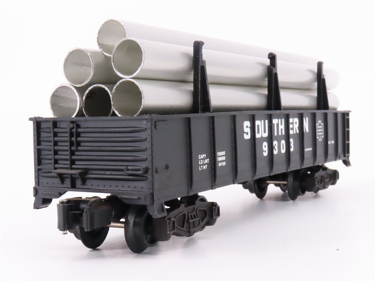 S Scale American Flyer 4-9303 SOU Southern Gondola #9303 w/ Cannisters