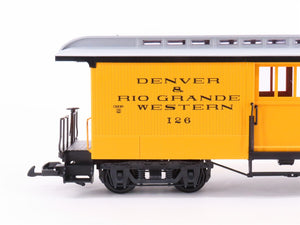 G Scale LGB 3084 DRGW Rio Grande Baggage Passenger Car #126