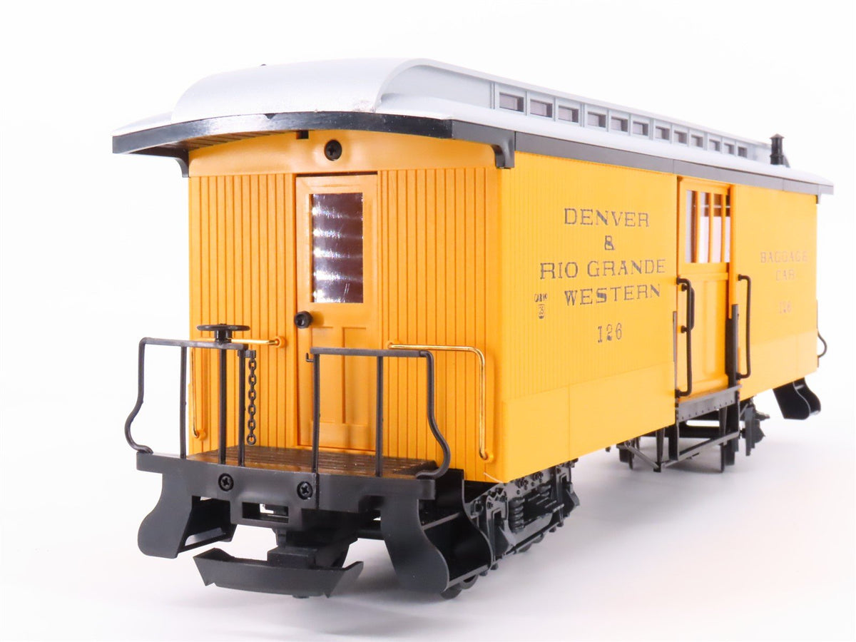 G Scale LGB 3084 DRGW Rio Grande Baggage Passenger Car #126