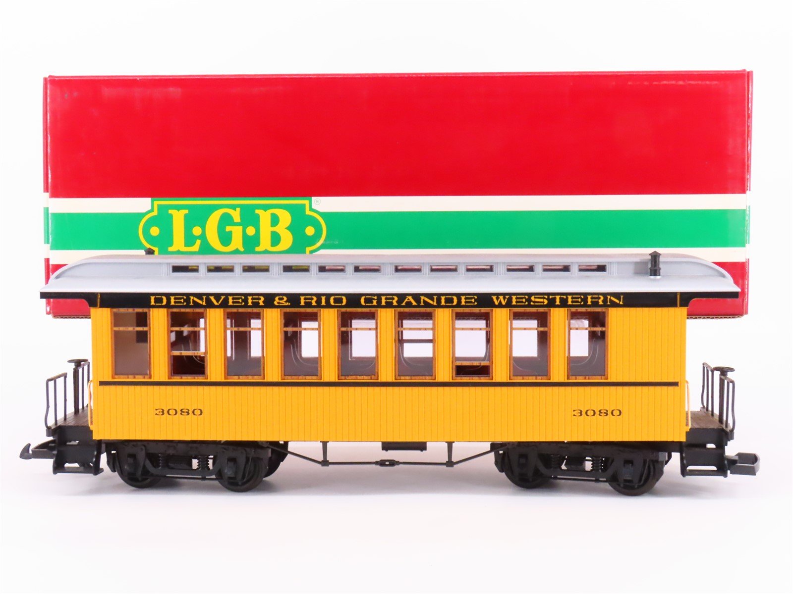 G Scale LGB 3080 DRGW Rio Grande Coach Passenger Car #3080