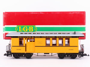 G Scale LGB 3081 DRGW Rio Grande Combine Passenger Car #3081