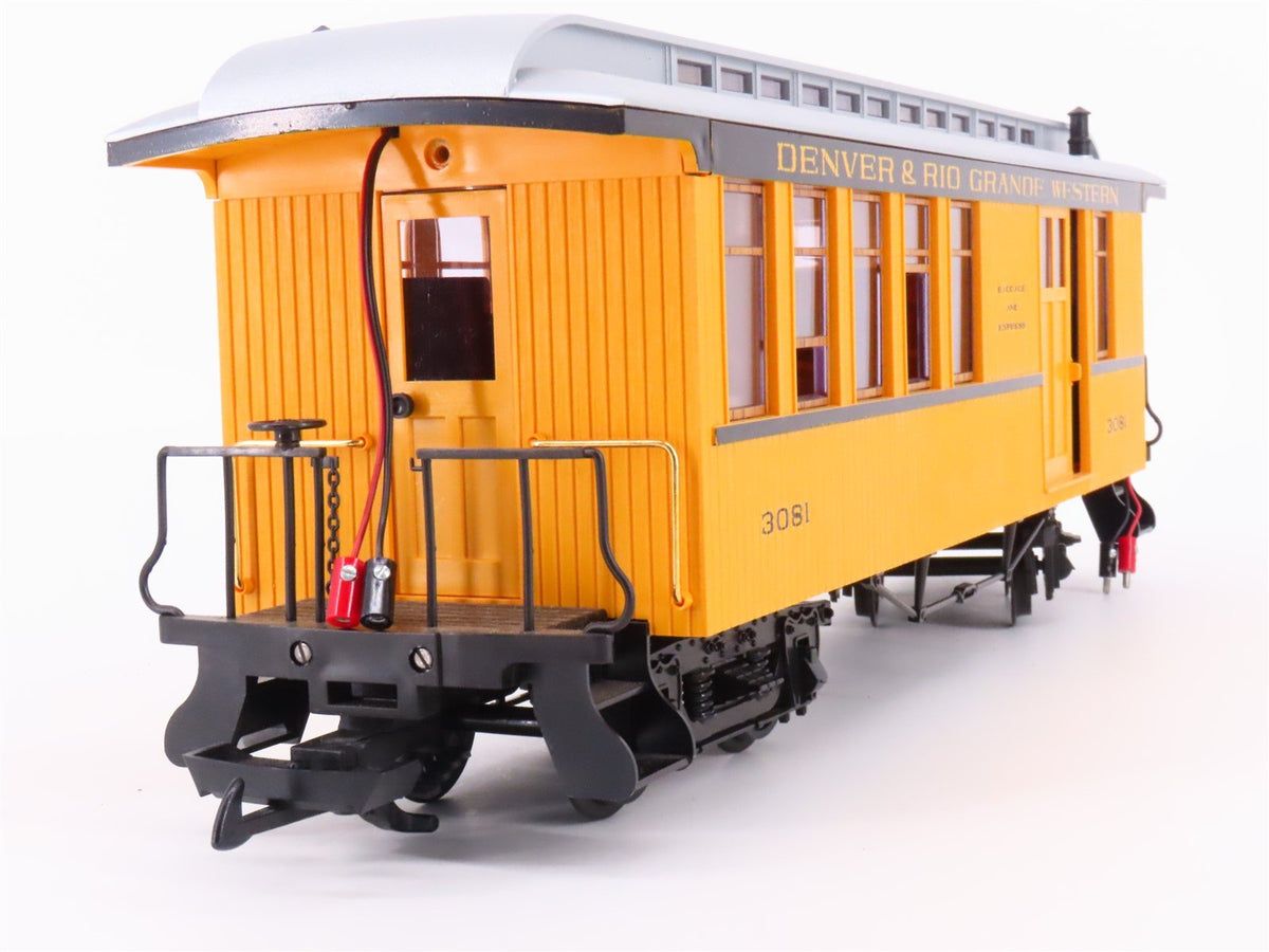 G Scale LGB 3081 DRGW Rio Grande Combine Passenger Car #3081