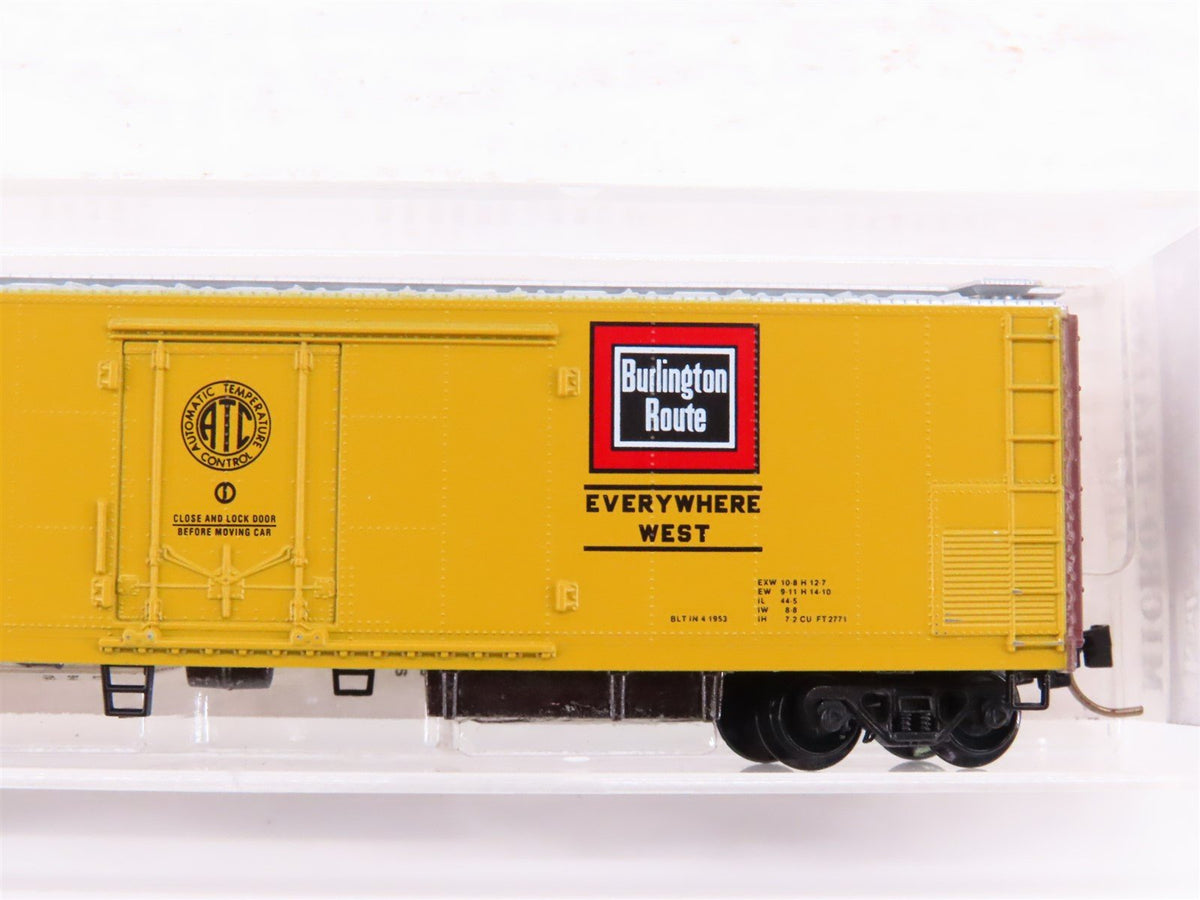 N Kadee Micro-Trains MTL 69040 BREX Burlington Route Mechanical Reefer #5068